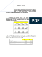 Calcular VPN de 3 proyectos de inversión con flujos de efectivo