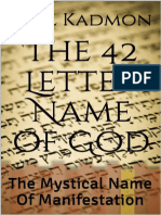 The 42 Letter Name of God by Kadmon Baal (Z-Lib - Org) .En - PT