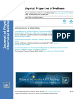 Thermophysical Properties of Methane: Articles You May Be Interested in