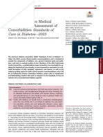 Standards of Care in Diabetes-2023: 4. Comprehensive Medical Evaluation and Assessment of Comorbidities