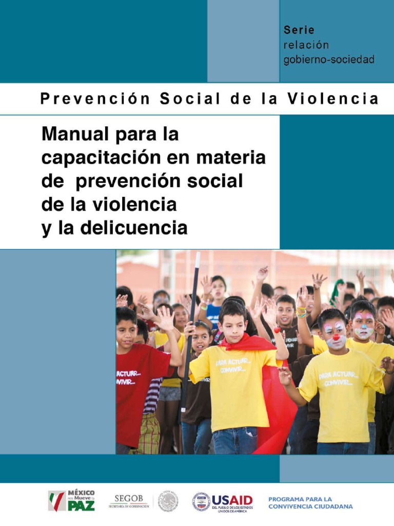 Manual de Prevención de Violencia y Delincuencia | PDF | La violencia ...
