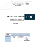 PLAN PARA LA VIGILANCIA, PREVENCION Y CONTROL DEL COVID-19 EN EL TRABAJO A1.