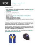 Lista de EPIs e Códigos CA | PDF | Equipamentos de proteção individual ...