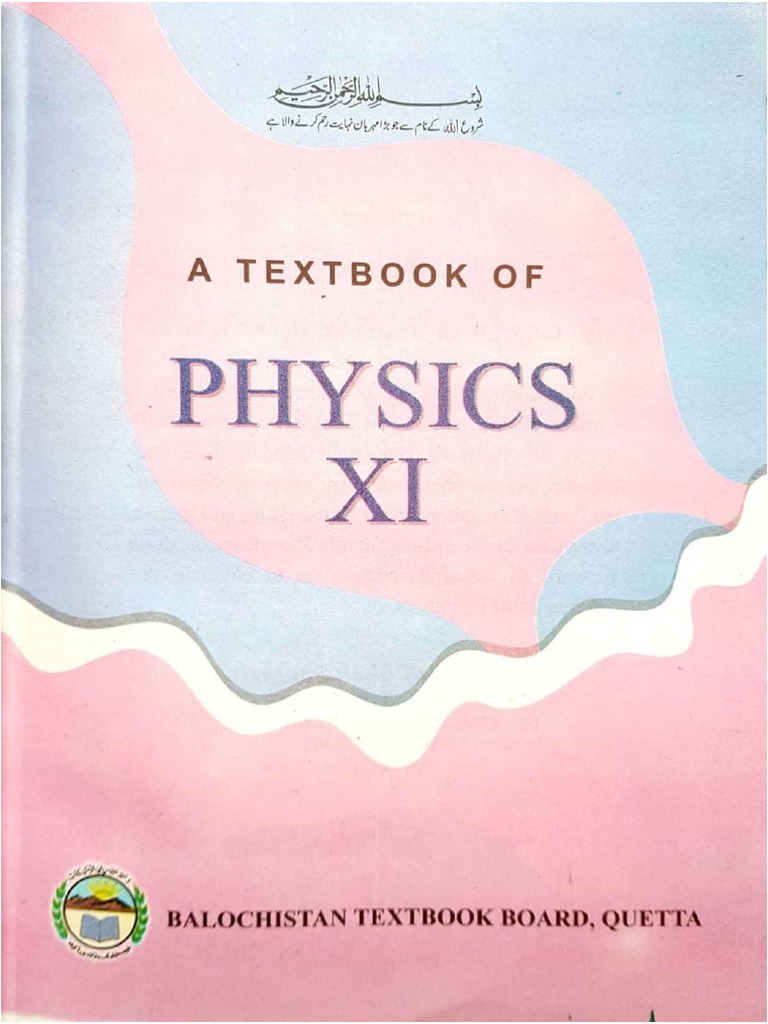 11th Class Physics Book Ch1 Balochistan Board | PDF