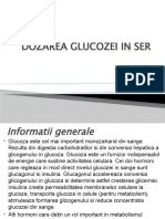 Dozarea Glucozei