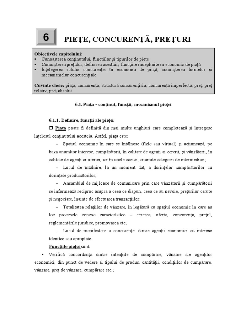 Modul VI Microeconomie | PDF