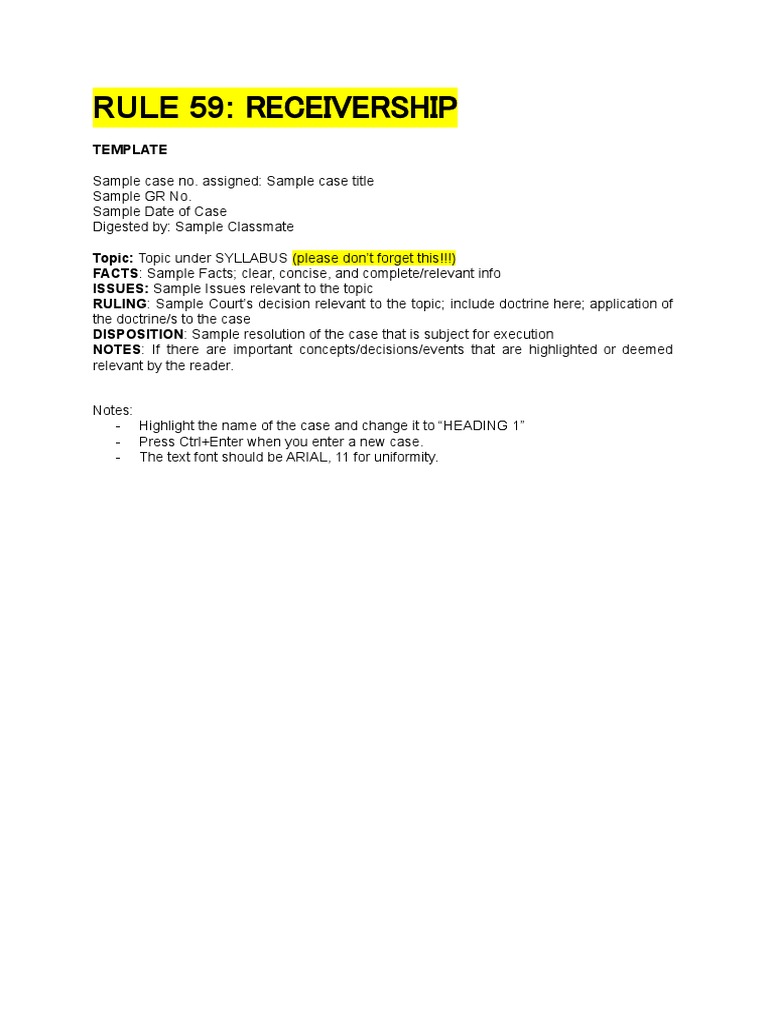 Rule 59 Receivership PDF Conservatorship Banks