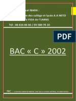 Bac C - 2002