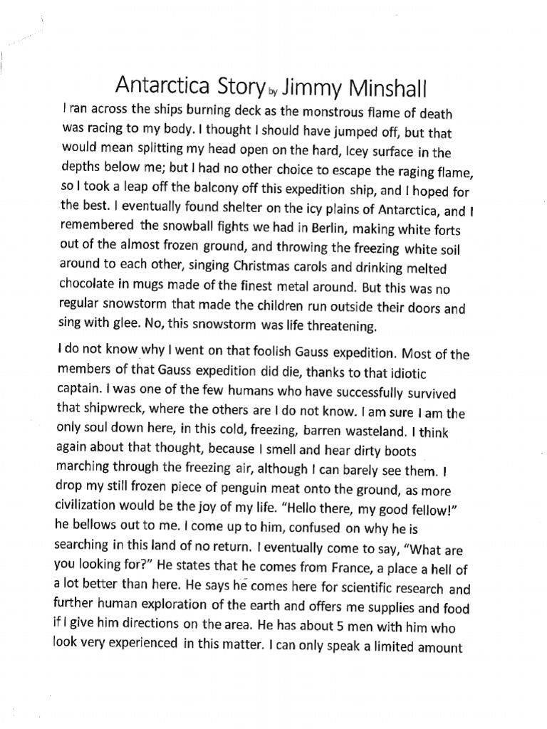 Jimmys story pdf