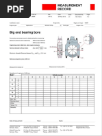 Big End Bearing Measurement Guide | PDF | Vehicle Technology | Engine ...