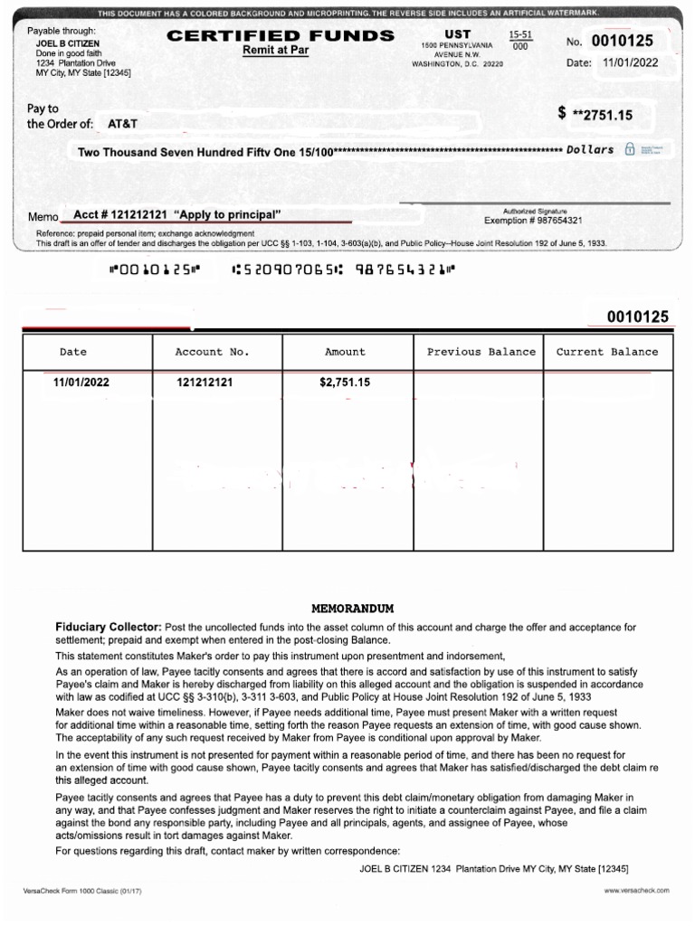 Check Format Cleaned | PDF