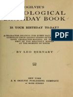 Book 1915 - Bernart Leo - Ogilvie's Astrological Birthday Book (265)