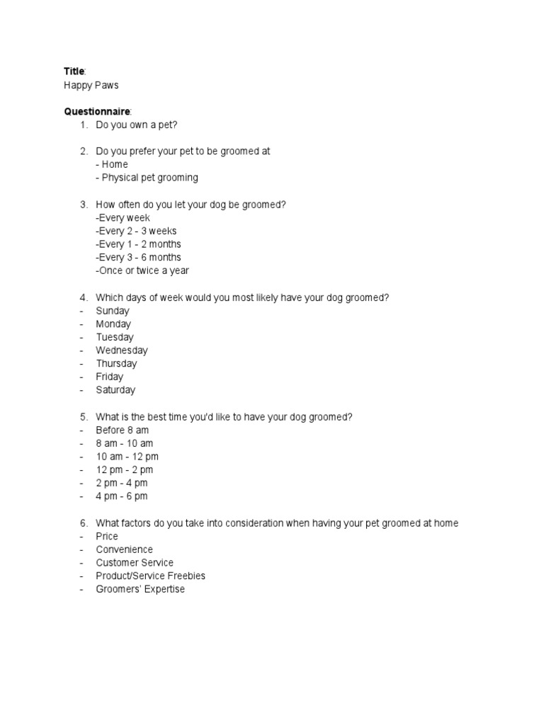 PET GROOMING BOOK PDF intelligence overview