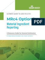 MRc4 Option 1 - Material Ingredient Reporting