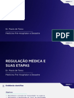 Caso 97 - Momentos e Etapas Da Regulação Das Urgências