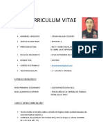 Curriculum Vitae DMC