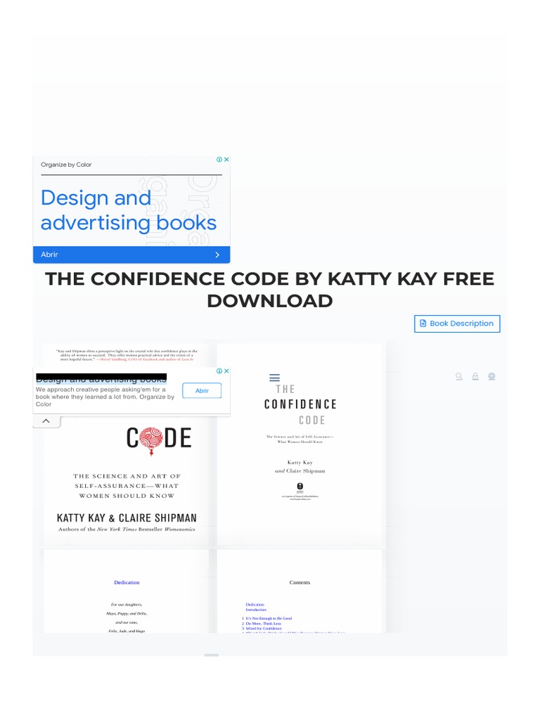The Confidence Code by Katty Kay PDF