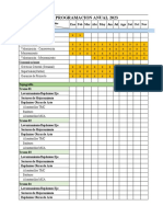 Programacion Anual Actividades Oficina Técnica