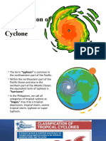 Classification of Tropical Cyclone