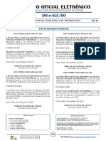 Diário Oficial da ALE/RO publica atos de exoneração e nomeação