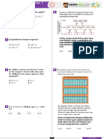 5.2.2 Doğal Sayılarla İşlemler - 2 (Üslü İfadeler Ve Parantezli İşlemler) - MEB Çıkmış Sorular