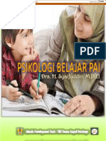 Psikologi Belajar PAI