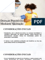 Doenças Previníveis com Vacinação