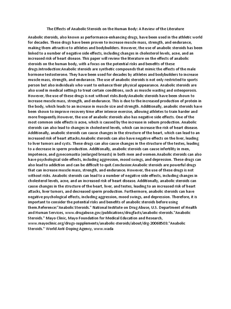 Steroid Research On Health and Longevity | PDF | Endocrine System ...