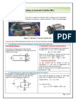 Machines À Courant Continu MCC: 2.1 Généralités