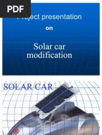 Solar Car Presentation