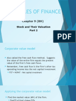 Lecture 18 BH CH 9 Stock and Their Valuation Part 2