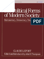 Lefort - Modern Forms of Political Society.cleaned