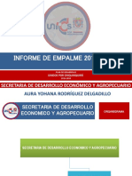 2019 - Informe de Empalme Secretaría de Desarrollo Económico