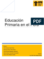 Educación Primaria en El Peru