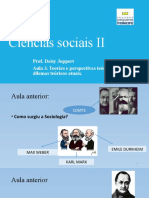 Teorias sociais e dilemas teóricos atuais