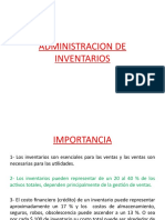 Administracion de Los Inventarios