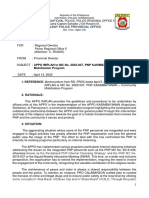 Appo Implan To MC No. 2022 037 PNP Kasimbayanan Community Mobilization Program PDF