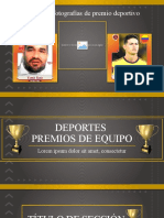 Álbum de Fotografías de Premio Deportivo