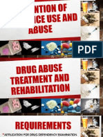 Prevention and Control of Substance Use and Abuse