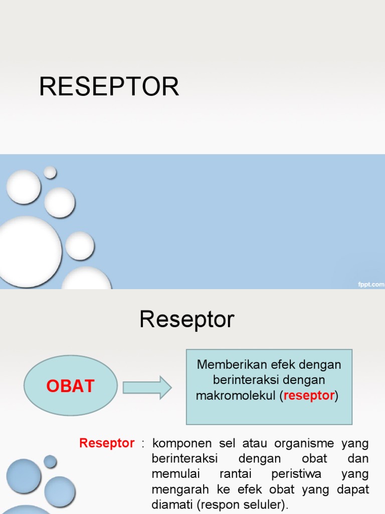 Interaksi Obat dan Reseptor Sel | PDF