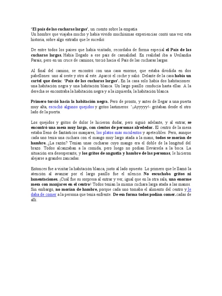 El País de Las Cucharas Largas PDF