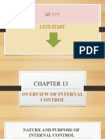 Overview of Internal Control