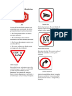 Señaes de Restriccion de Transito