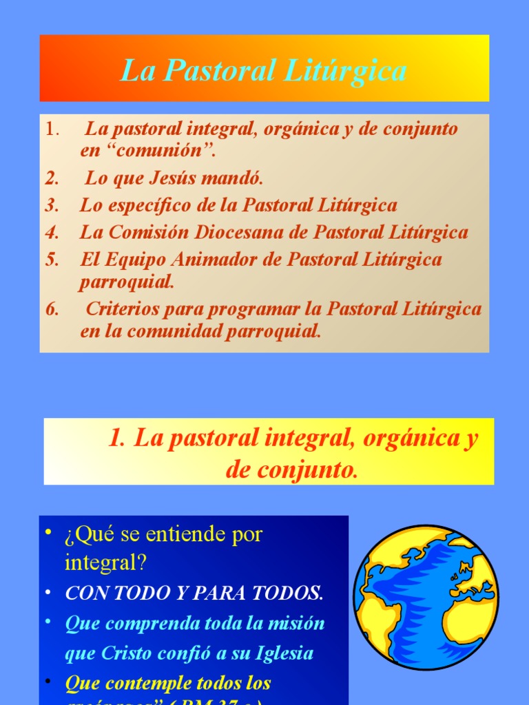 Dimensiones de la Pastoral Litúrgica | PDF | eucaristía | Iglesia Católica