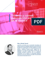 Autorización tributos y covers en derecho musical