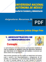 V.administracion de La Remuneración