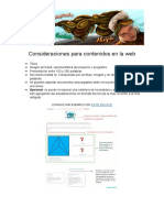 Plantilla para Contenidos en La Web