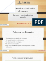 Insumo 4.1 Presentación Relatos de Experiencias Docentes