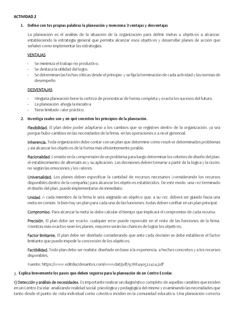 Actividad 2 | PDF | Crecimiento personal y profesional | Negocios
