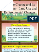 Impact of Climate Change On Land Use and Environmental Change